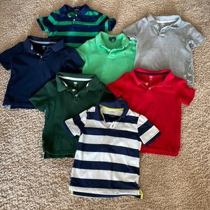5T polo shirts.